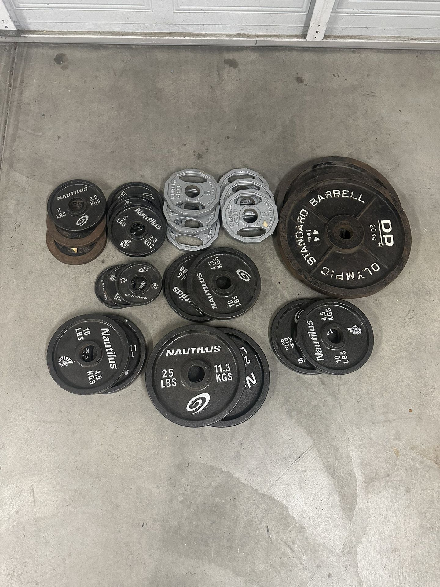 Barbell Weights And Weight Storage Rack