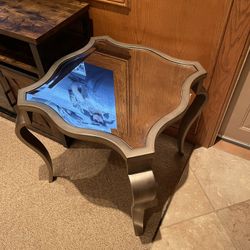 Very nice Table With Mirror Top 