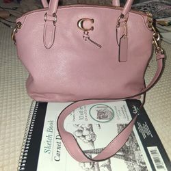 Pink Coach Bag