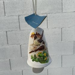 Hand Painted Southwestern Ceramic Bell 