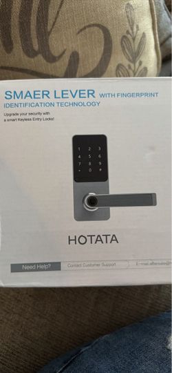 Smart keyless entry with finger print