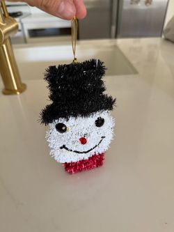Snowman Christmas Tree Ornament