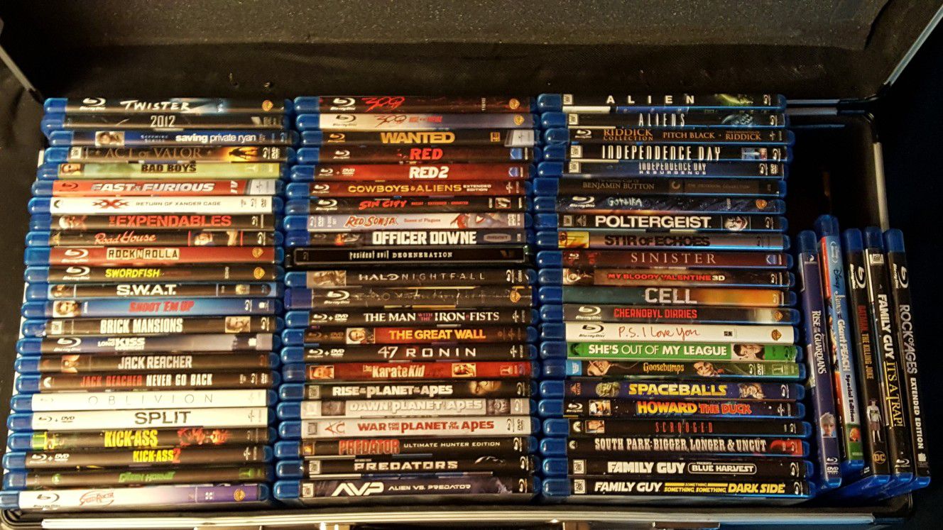 Blu-ray Movies ($5 each or 5 For $20)