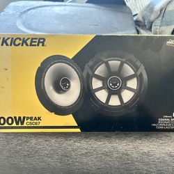 Kicker Car Audio Speakers Brand New 6 3/4”