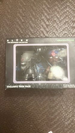 Titans Exclusive Twin Pack ALIENS ALIEN BIG CHAP & PARKER VINYL FIGURES TOYS NEW