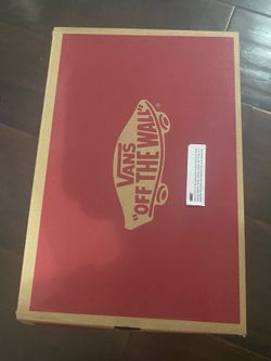 Red high tops vans