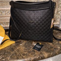 Valentino Leather Medalion Bag