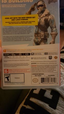 Fortnite Deep Freeze Bundle For Nintendo Switch 1000 Vbucks Easy Downlaod Code Available Asap For Sale In Nashville Tn Offerup Fortnite Deep Freeze Bundle For Nintendo Switch 1000 Vbucks Easy Downlaod Code Available Asap For Sale In Nashville Tn Offerup