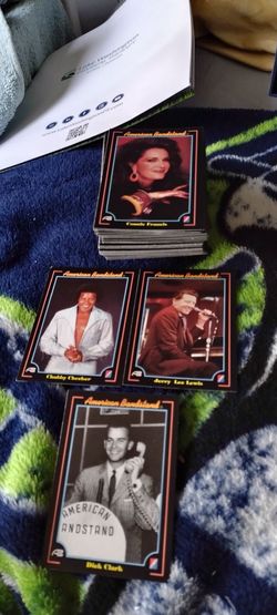American Bandstand Cards Over 140 cards. Cash porch pickup Redmond