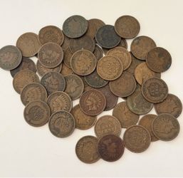 “Roll” of 50 Indian Pennies - Mixed Dates and Conditions