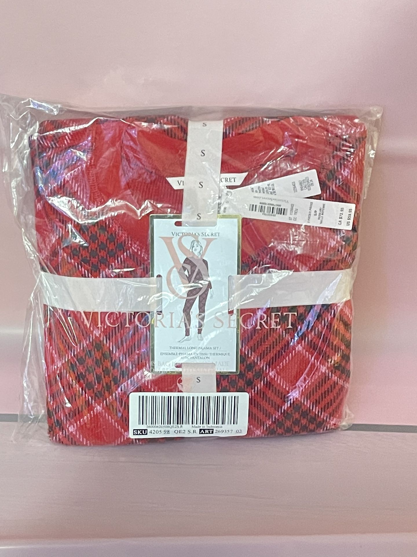 NEW Victoria's Secret Thermal Pajama Set