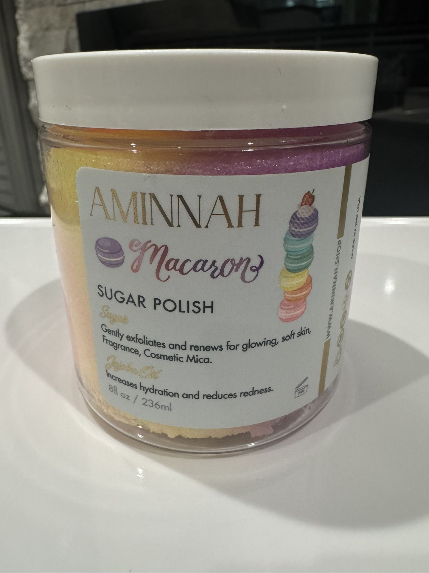 Aminnah Macaron Sugar Polish