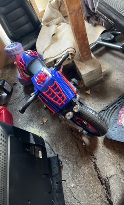 Spider Man Electric Bike 
