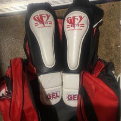 Used in-step Shin Pads 