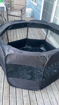 Dog pen- 28” H x 42.5” D