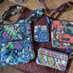 Vera Bradley Purse And Wallet Used  