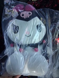 Kuromi plush backpack