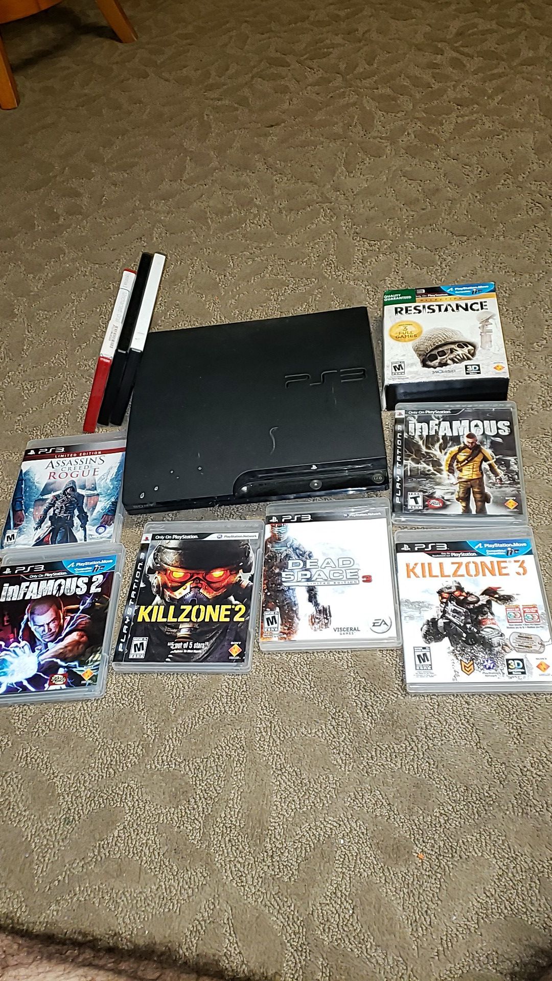 PS3 w/12 games 🎮