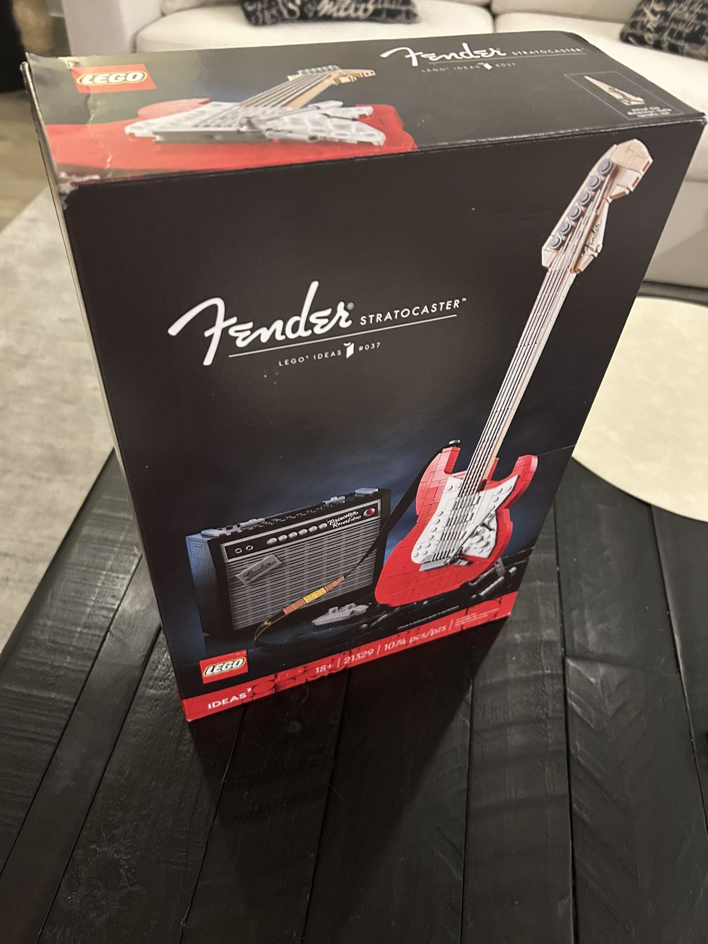 Lego Fender Guitar, Amp, And Pedal
