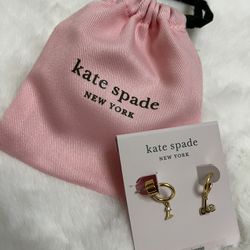 Kate Spade Huggies “I Do” Earrings 