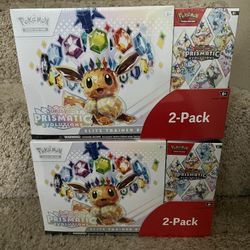 Pokemon Prismatic Evolutions Elite Trainer Box + Booster Costco Bundle  