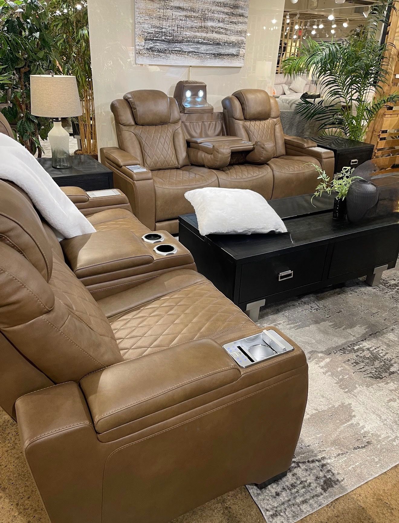 Leather Sofa Love Seat🇺🇸 Same Day Delivery 🚚 No Credit No Money Down Zero Interest Financing