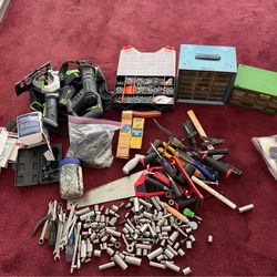 Tools, Tools, Tools Huge Lot, Craftsman Sockets, ratchets, and a lot more everything seen in the pictures