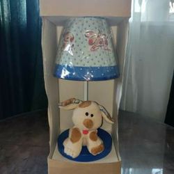 Table Lamp! Puppy/Dog Theme! Brand New!
