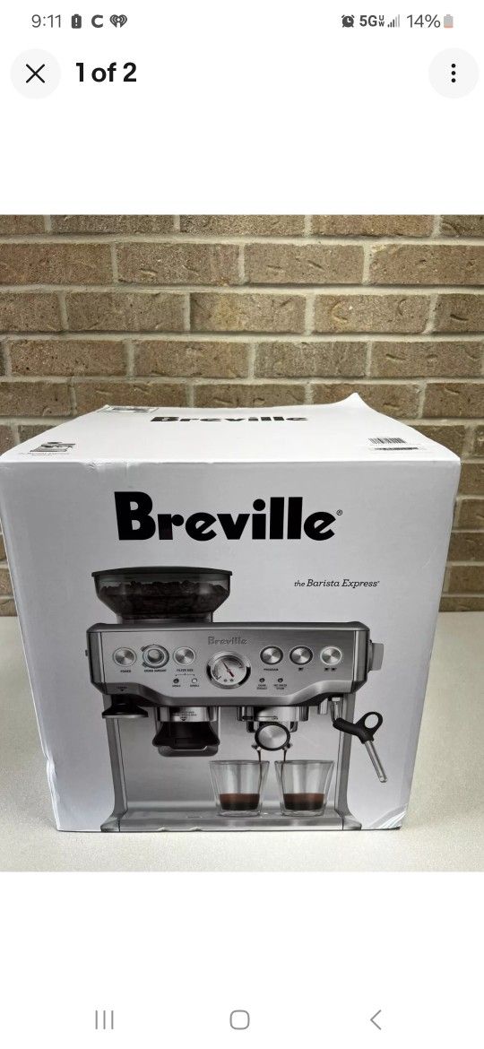 Breville The Barista Expresso Machine-Black Sesame (NEW)