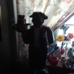 Statue Of Dog Butler