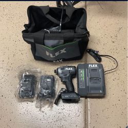 Case impact charger 2 batts 