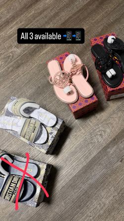 😍DIOR & TORY SANDALS 😝