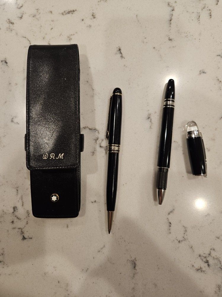 MONT BLANC PEN AND CASE