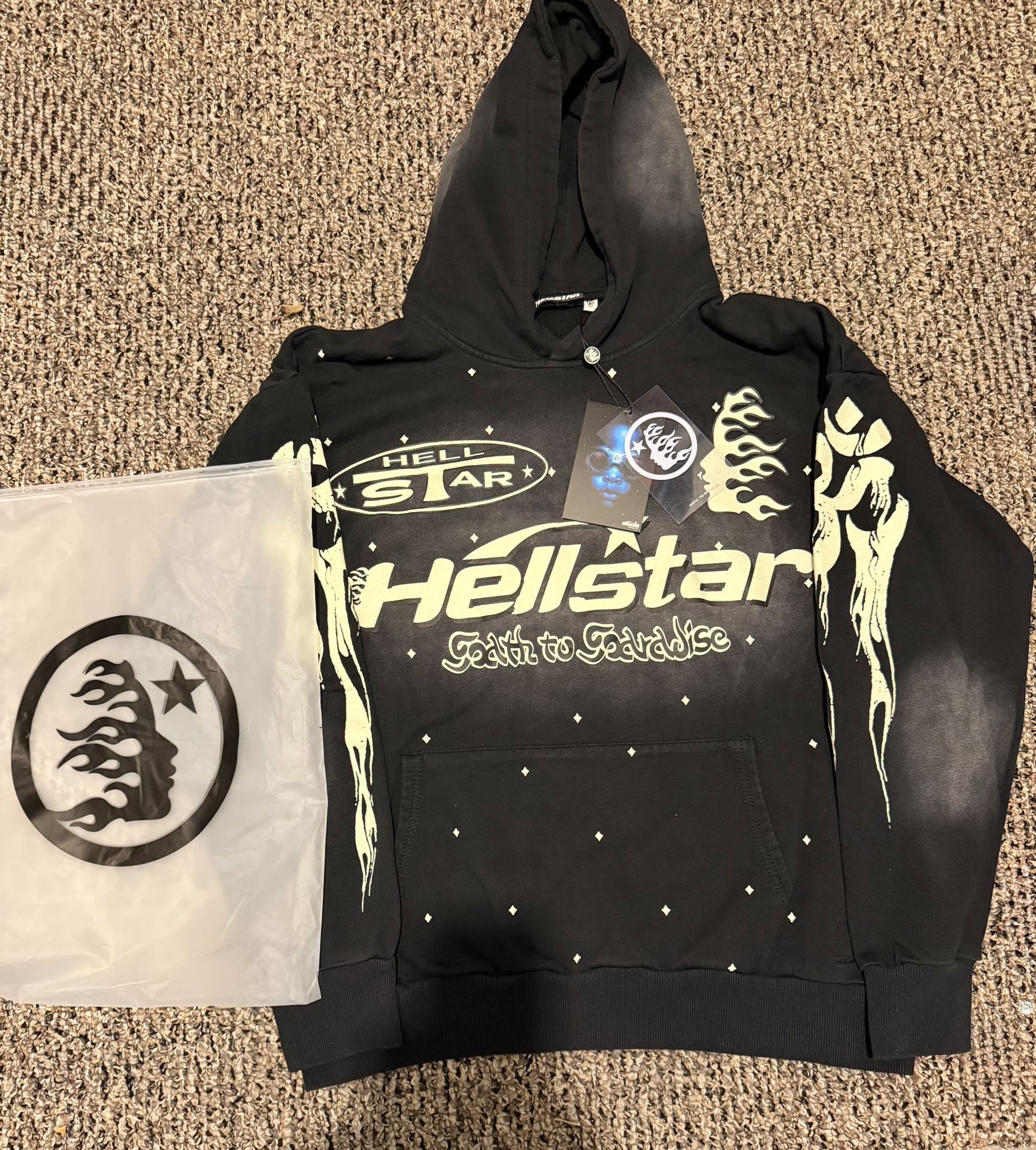 Hellstar Faith To Paradise Hoodie NWT