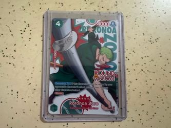 Round One One Piece Zoro