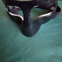 Black Protective Face Mask - hard plastic