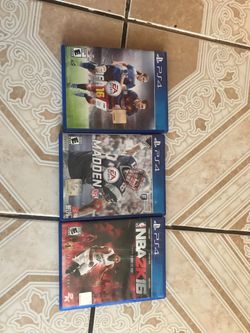 Sports games ps4