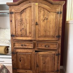 Antique Solid Wood Armoir