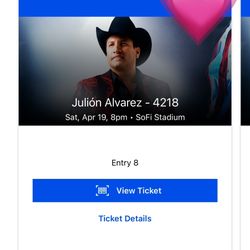 Julion Alvarez Ticket