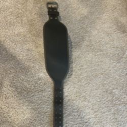 Leather Weightlifting Belt 