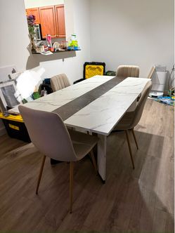 Dinning chair and table