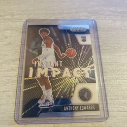 Anthony Edwards Prizm rookie