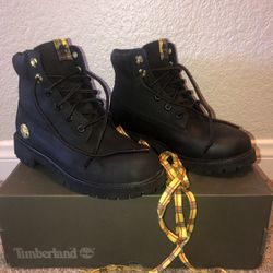 Boys Size 5 Timberlands Like New (worn twice) $75.00