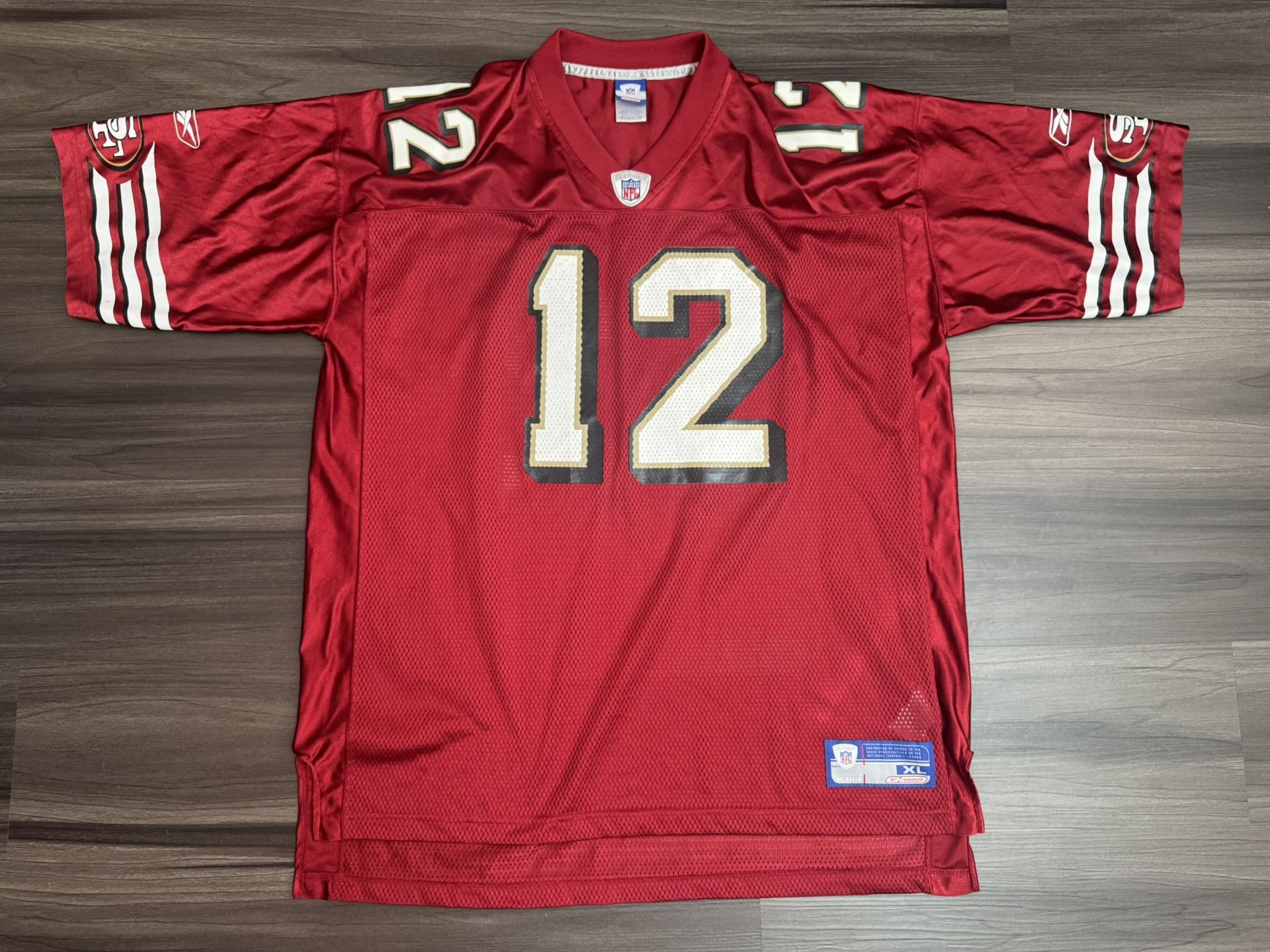 Reebok San Francisco 49ers ANIASCO #12 NFL Equipment Custom Jersey Men’s Size XL 100% authentic. Custom name. Good condition. The Reebok San Franci