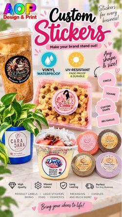 STICKERS ,BANNER, MAGNET, fridge magnet,