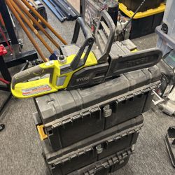 Ryobi P546 18v 10 Inch Cordless Chainsaw Tool Only 