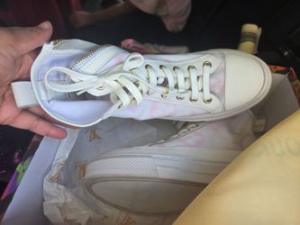Louie V platform sneaker