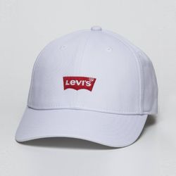 Levi's Youth white cotton baseball cap New Without Tags