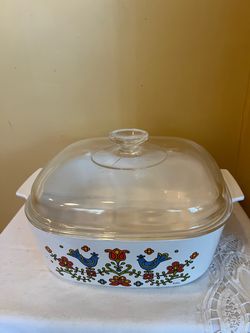Corning Ware Casserole Dish with Glass Lid