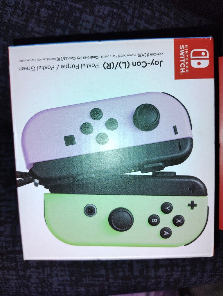 Nintendo Switch Controllers (L)&(R) Pastels